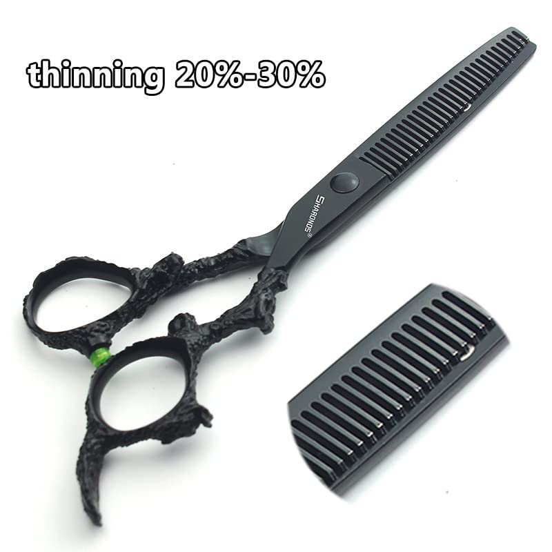 6 inch hair stylist barber scissors 440C hairdressing(6 inch 2PC)