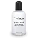 Mehron Makeup Mixing Liquid | Water Resistant For All Day Wear | Multi-Use Makeup Transformer | Eyeliner Mixing Medium | Clear 4.5 fl oz (133 ml) Beauty & Personal Care Mehron