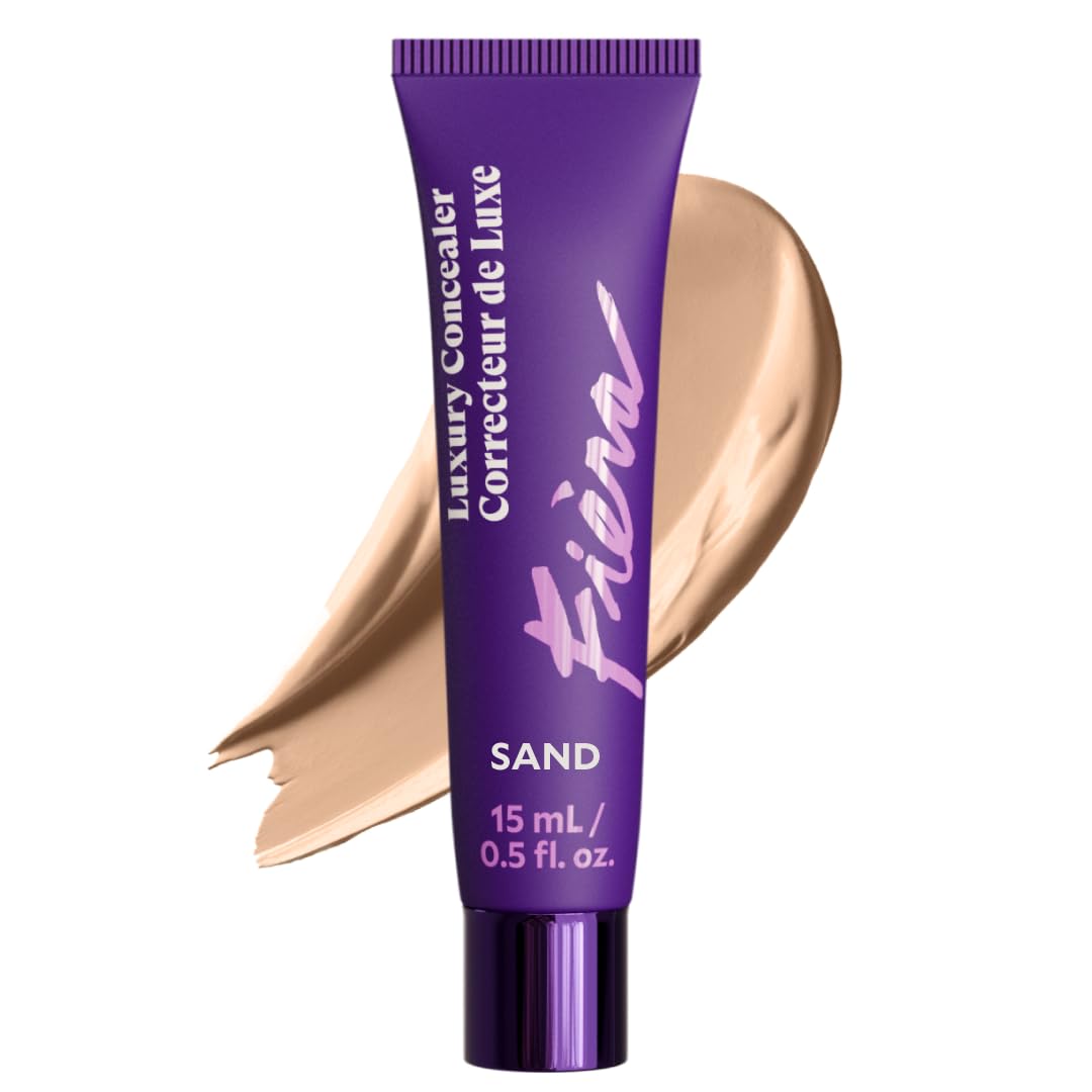 Fièra Luxury Concealer & Foundation with Anti-Aging Ingredients - Full Coverage for Dark Circles, Wrinkles, Fine Lines, and Spots, All-Day Wear Beauty & Personal Care FIÈRA