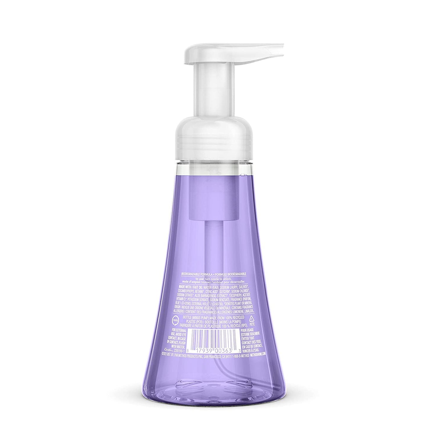Method Foaming Hand Soap, French Lavender, 10 Fl Oz. (Pack of 5) Beauty & Personal Care Method
