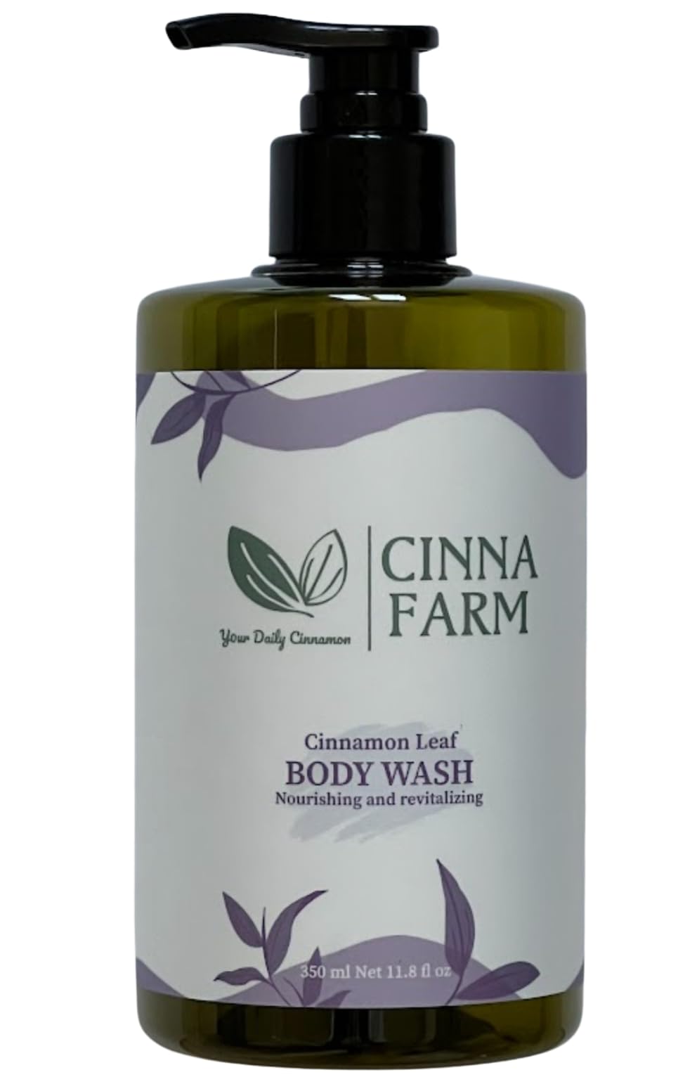 CinnaFarm Bodywash, from Cinnamon leaves extraction, nourishing and revitalizing, natural ingredients, vitamin B5, no artificial flavors, fulfates Beauty & Personal Care CinnaFarm