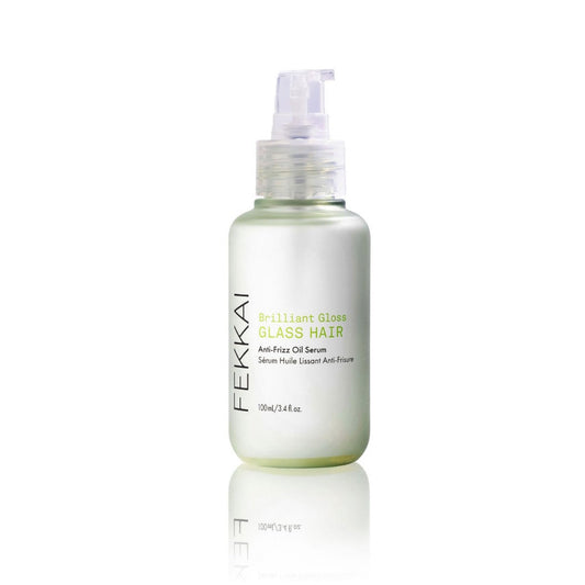 Fekkai Brilliant Gloss Glass Hair Anti-Frizz Oil Serum - 3.4 oz - Shiny, Glossy, Hydration, and Heat Protection - Salon Grade, EWG Compliant, Vegan Beauty & Personal Care Fekkai