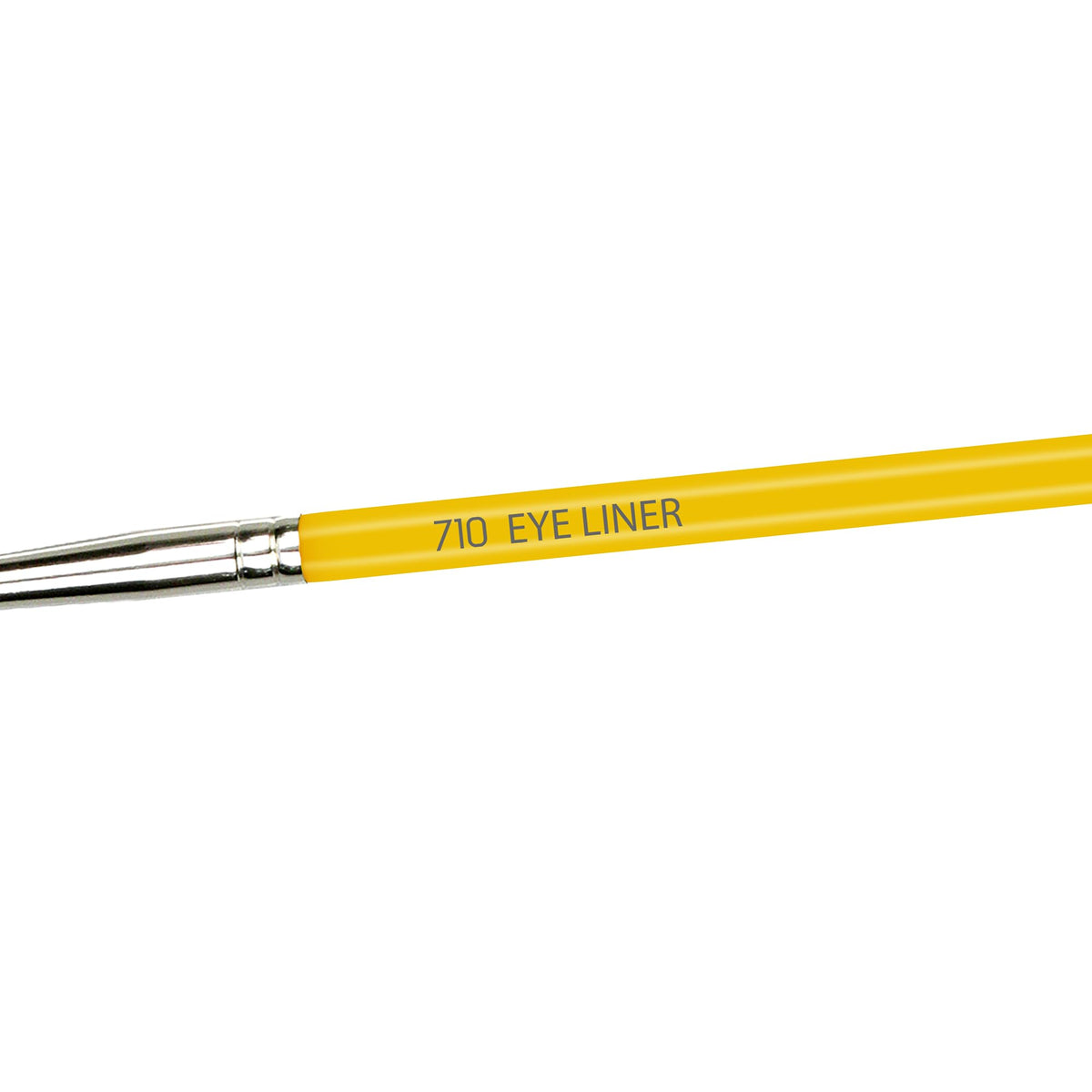 Bdellium Tools Professional Makeup Brush - Studio Series 710 Eye Liner - With Soft Synthetic Fibers, For Lining the Eyes (Yellow, 1pc)