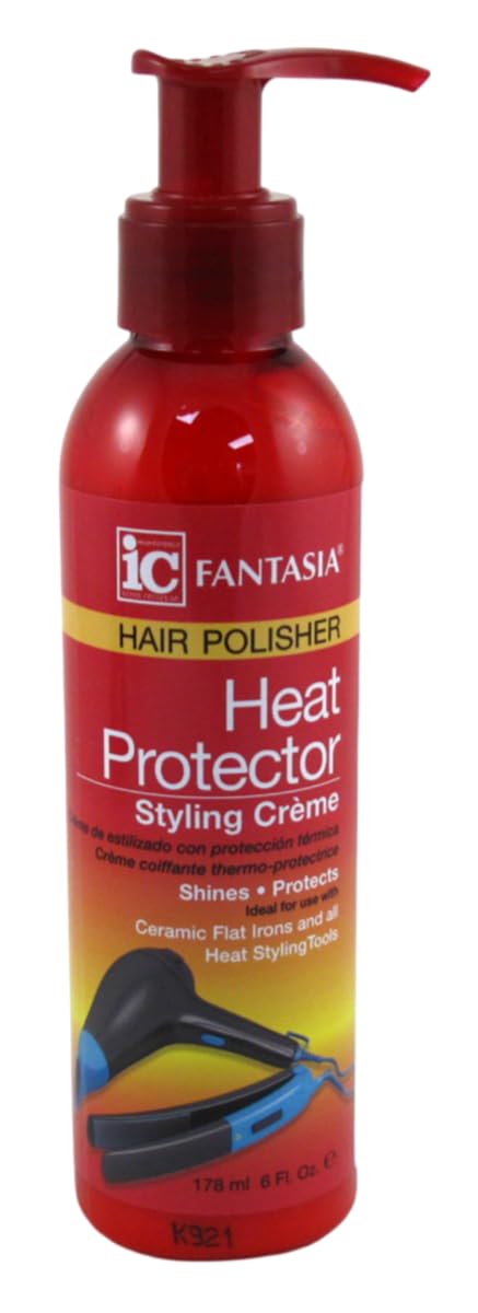 Fantasia Ic Heat Protector Styling Cream Polisher 6 Ounce (Pack of 2) Beauty & Personal Care Fantasia