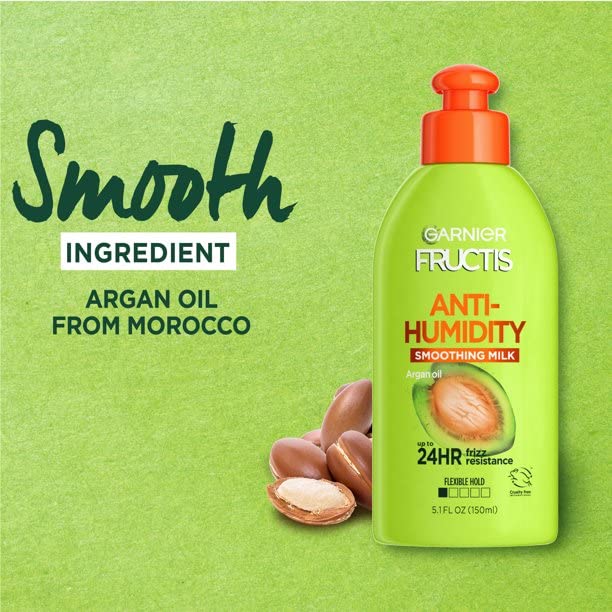 Garnier Fructis Style Anti-Humidity Smoothing Milk 5.10 oz (Pack of 6) Beauty & Personal Care Garnier