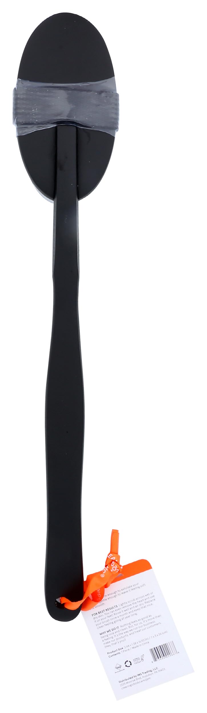 Clean Logic Purifying Charcoal Bath Brush, 1 count Beauty & Personal Care Cleanlogic
