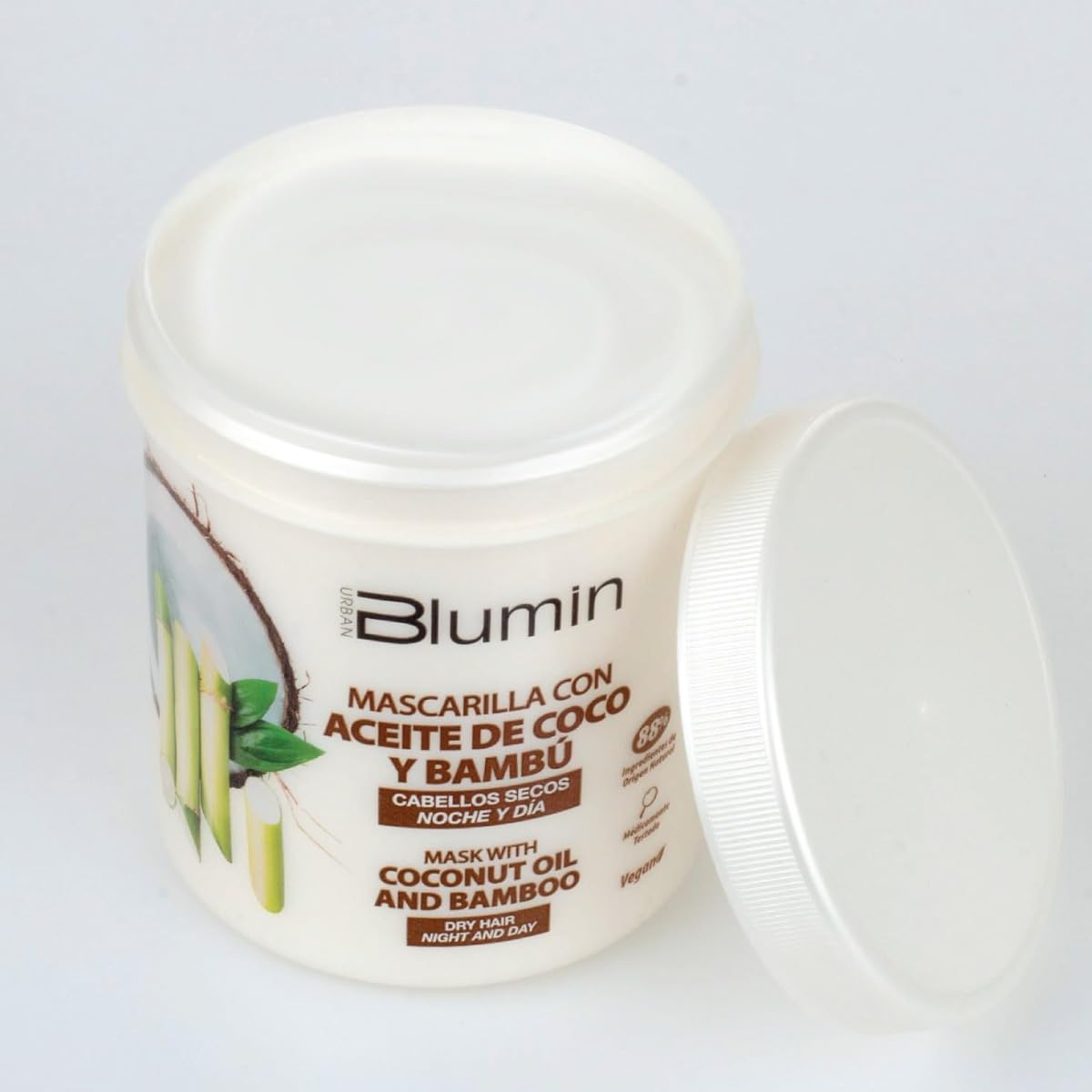 Blumin Kit - Coconut Oil Shampoo 1000ml + Coconut Oil Mask 700 ml Beauty & Personal Care Blumin