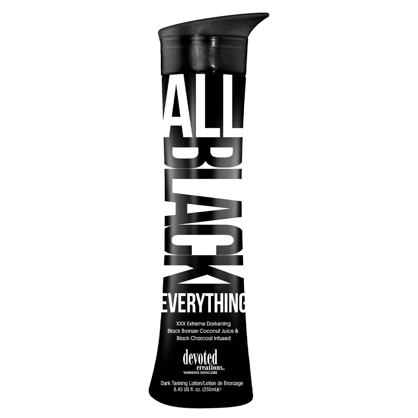 Devoted Creations All Black Everything - Extreme Darkening Black Bronzer Dark Tanning Lotion Beauty & Personal Care Devoted Creations