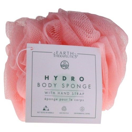 Earth Therapeutics Hydro Bdy Sponge Peach Ct3 Beauty and Personal Care Earth Therapeutics