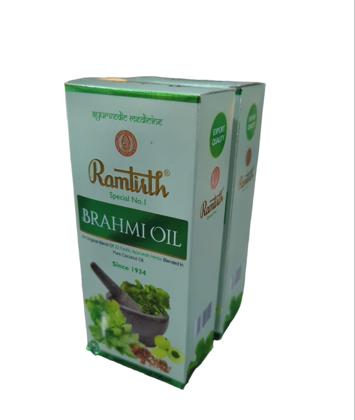 Ramtirth Brahmi Hair Oil 200ml Beauty & Personal Care Ramtirth