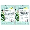 PROcure Rosacare Soothing Sheet Face Mask with Hyaluronic Hydrogel for Rosacea Symptoms, 2 Masks Beauty & Personal Care PROcure