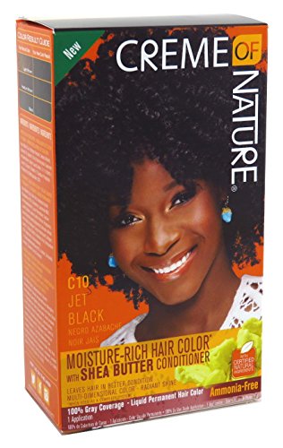 Creme Of Nature Color C10 Jet Black Kit (2 Pack) Beauty & Personal Care Creme of Nature