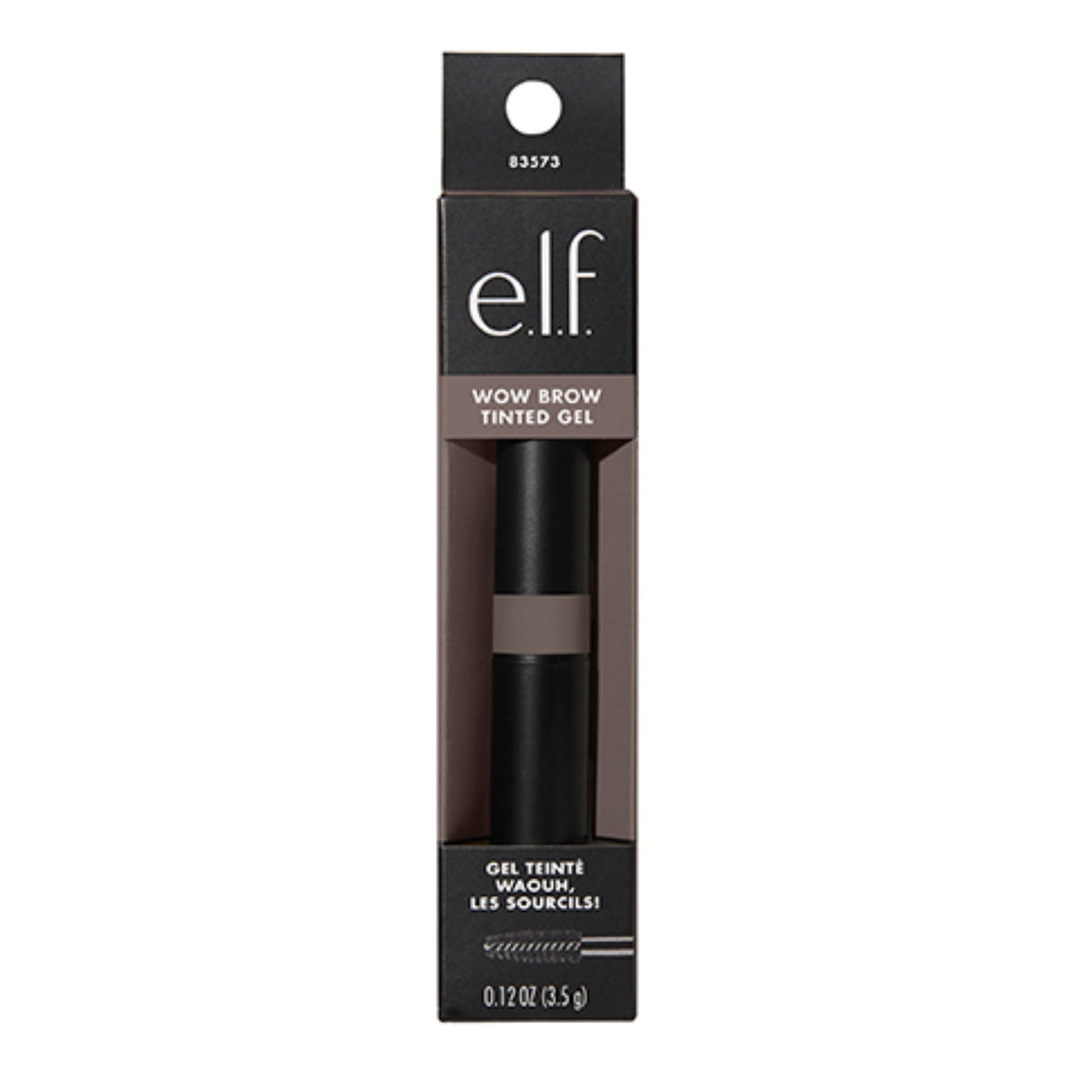 e.l.f. Wow Brow Gel, Volumizing, Buildable, Wax-Gel Hybrid, Creates Full, Voluminous-Looking Brows, Locks Brow Hairs In Place, Neutral Brown Beauty & Personal Care e.l.f.