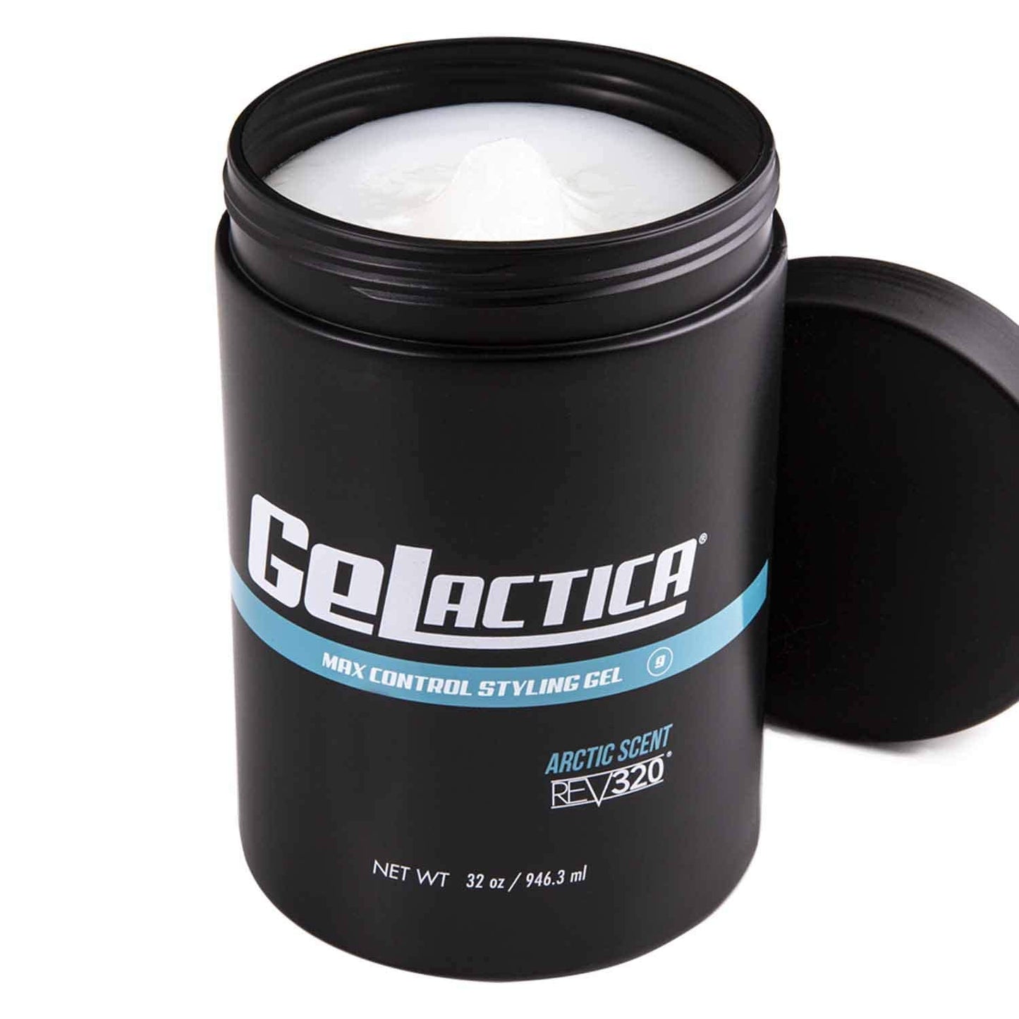 Rev320 Hair Gel for Men - Alcohol-Free, Strong Hold Styling Gel - Natural Extracts for Long-Lasting Hold and Shine, Slick Back Hair Gel Beauty & Personal Care Gelactica