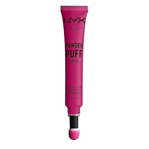 NYX PROFESSIONAL MAKEUP Powder Puff Lippie Lip Cream, Liquid Lipstick - Teenage Dream (Hot Pink) Beauty & Personal Care NYX PROFESSIONAL MAKEUP