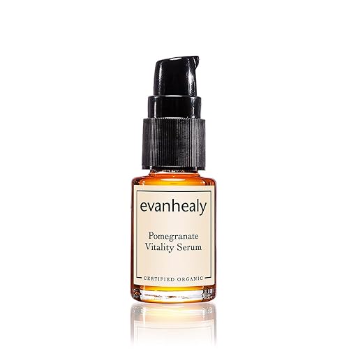 evanhealy Pomegranate Vitality Serum | Organic Sea Buckthorn Berry Oil with Rosehip Seed | Balance, Moisturize, & Nourish Facial Skin Beauty & Personal Care evanhealy