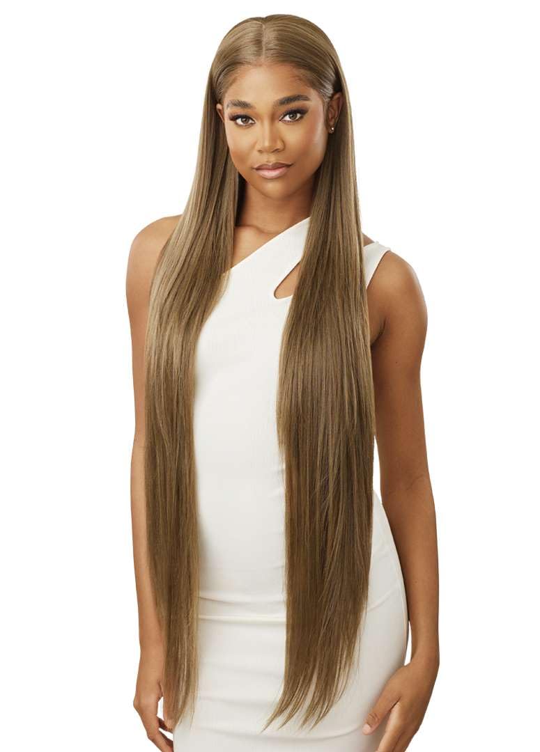 Outre Lace Front Wig - Melted Hairline - Kaymore (DRST4/WILD HONEY SWIRL)