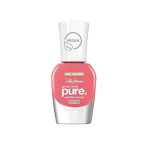 Sally Hansen Good.Kind.Pure Nail Polish 270 Coral Calm 0.33 fl oz (Pack of 1) Beauty & Personal Care Sally Hansen