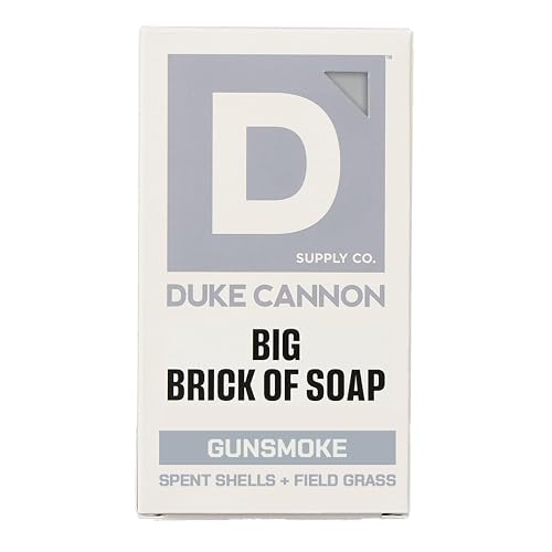 Duke Cannon Supply Co. Extra Large Bar Soap - Men's Natural Bar Soap with a Masculine Scent - Spent Shells + Field Grass - Body Soap for Men - All Beauty & Personal Care Duke Cannon Supply Co.