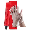 IgoraRoyal 5-16 Light Brown Cendre Chocolate Permanent Hair Color 2 Fl Oz and Clear Powdered Medium Vinyl Gloves (Bundle) Beauty & Personal Care M Hair Designs