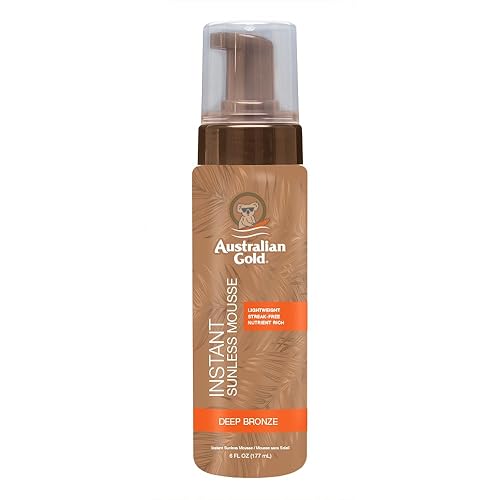 Australian Gold, Instant Sunless Mousse, Carmel, 6 Ounce Beauty & Personal Care Australian Gold