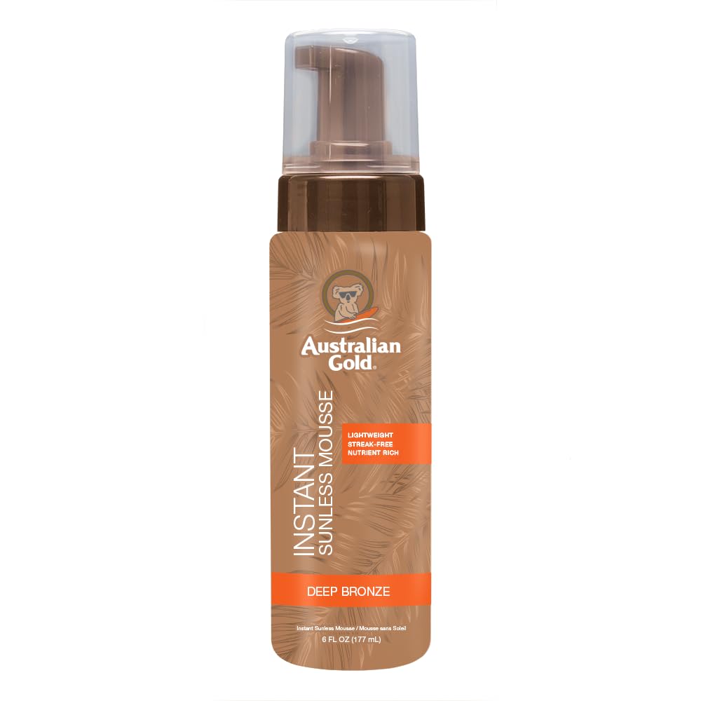 Australian Gold, Instant Sunless Mousse, Carmel, 6 Ounce Beauty & Personal Care Australian Gold