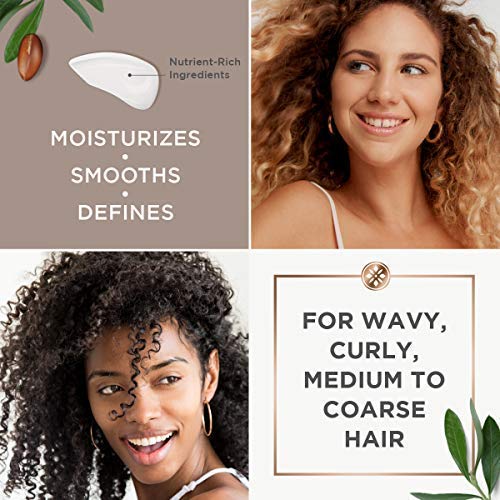 Argan Magic Defining Curl Cream - Enhances Waves & Curls While Adding Definition | Conditions, Detangles, Reduces Frizz | Enriched with Biotin | Beauty & Personal Care Argan Magic
