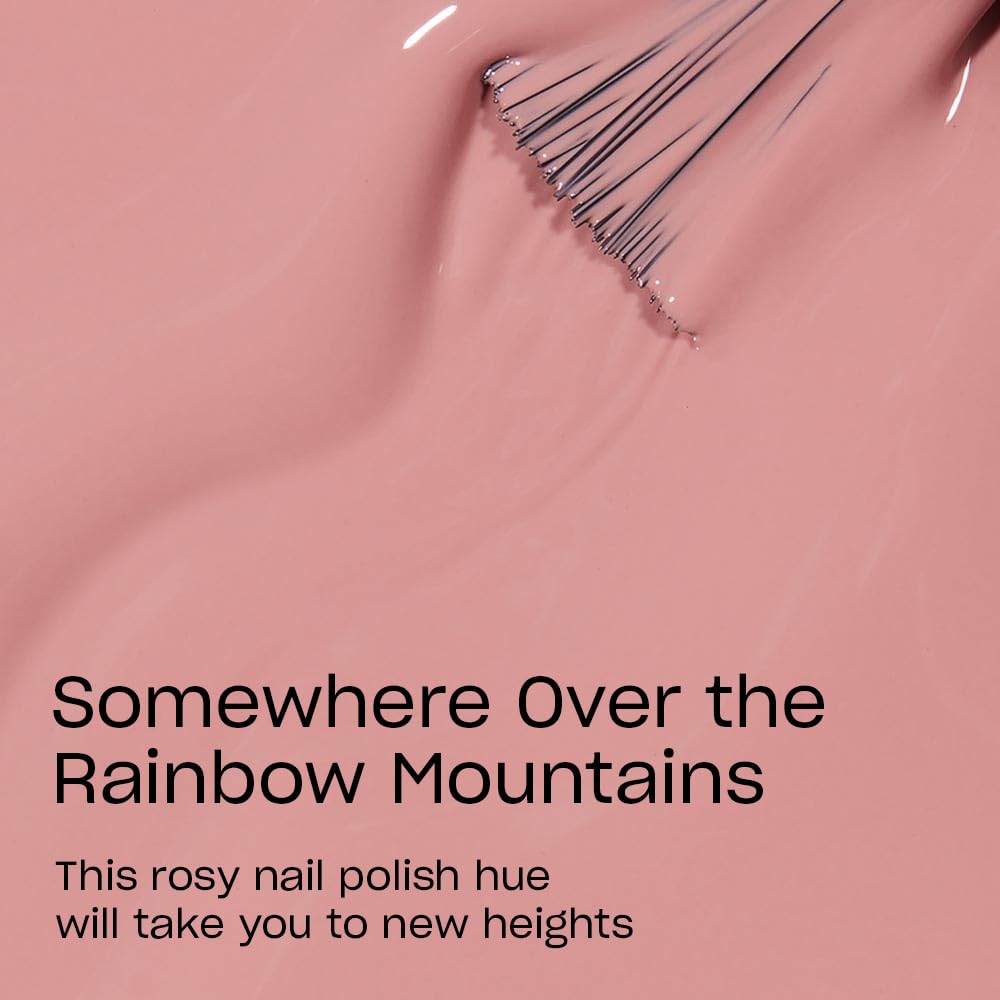 OPI Nail Lacquer Somewhere Over the Rainbow Mountains | Opaque Soft Pink Crème Chip Resistant Nail Polish | Peru Collection Beauty & Personal Care OPI