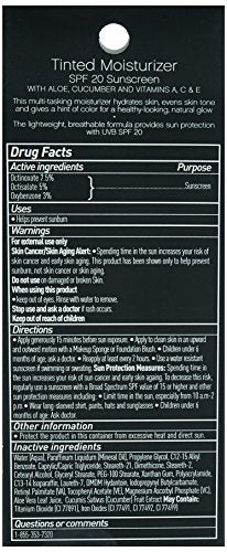 e.l.f. Cosmetics Tinted Moisturizer, Light Coverage, UVA/UVB SPF 20 Protection, Beige, 0.88 Fluid Ounces Beauty & Personal Care e.l.f. Cosmetics