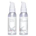 Eco-Friendly Face Wash and Face Moisturizer Set - Sensitive Skin, 2.7 oz (Refillable Bottle with Pump) Beauty & Personal Care Plaine Products
