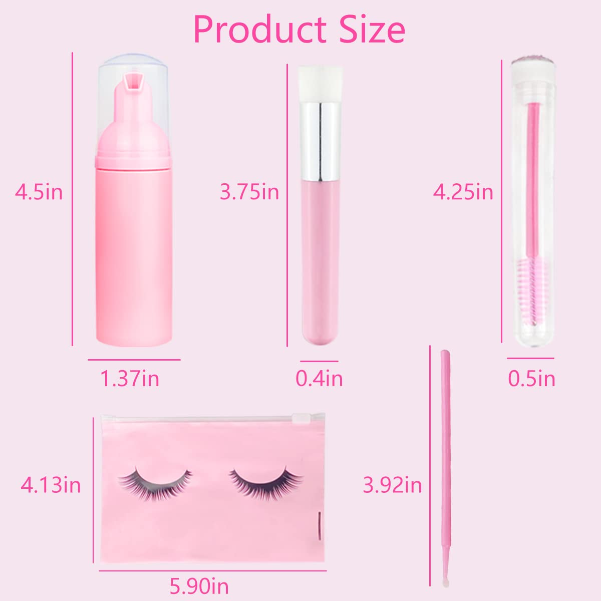 140 Pcs Eyelash Shampoo Bottle Brushs Set,10 Pcs Eyelash Shampoo Brush, 10 Pcs Eyelash Brush Tube,10 Pcs Eyelash Shampoos Bottle,10 Pcs Eyelash Care Beauty & Personal Care LINTIY
