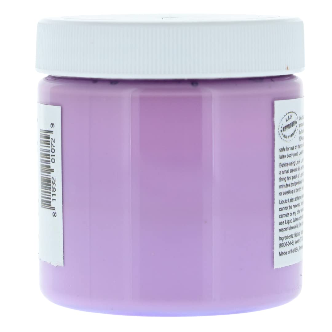 Liquid Latex Fashions- Ammonia Free Neon Violet Makeup Effects Body Costume Creation Paint for Adults and Kids, Ideal for Art and Cosplay, Easy Beauty & Personal Care Liquid Latex Fashions