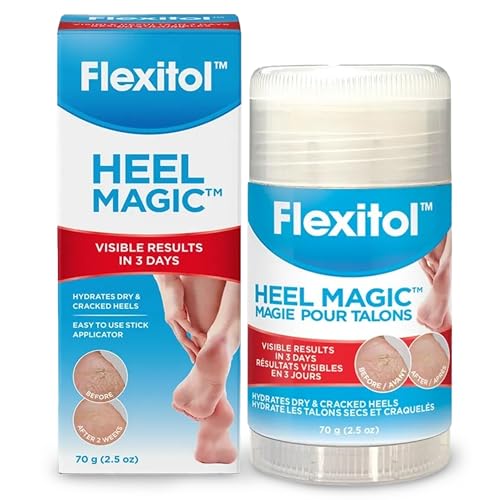 Flexitol Heel Magic For Dry Skin or Rough Heels with Shea Butter & Vitamin E, 2.5 Ounce Beauty & Personal Care Flexitol