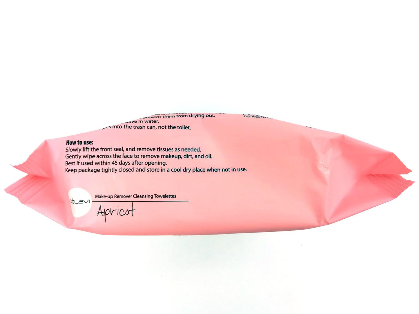 Celavi Makeup Remover Cleansing Wipes Removing Towelettes 2 Packs - 60 Sheets (Apricot) Beauty & Personal Care Celavi Cosmetics