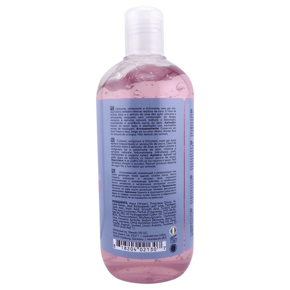 Waxness Spa Choice Pre-Post Waxing Lotion and Gel Berry Fizz 16.9 fl oz / 500 ml X 2 Beauty and Personal Care Waxness