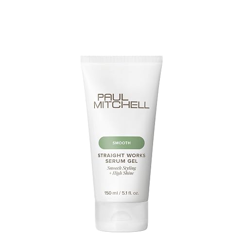 Paul Mitchell Straight Works Hair Gel, Smoothing Styler, Add Shine, For Frizzy Hair, 5.1 fl. oz Beauty & Personal Care Paul Mitchell