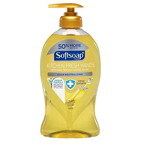 Softsoap Kitchen Fresh Hands Antibacterial Liquid Hand Soap, 11.25 oz Per Bottle (5 Pack) Beauty & Personal Care Softsoap