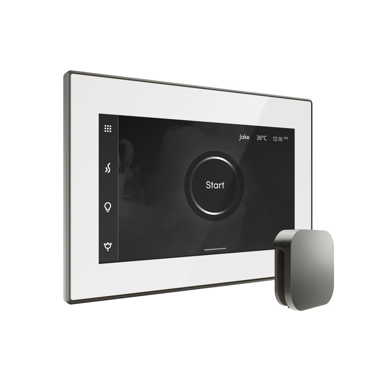 Mr Steam iSteamX Steam Shower Control and Steamhead in Black Nouveau Bronze Beauty and Personal Care Mr. Steam