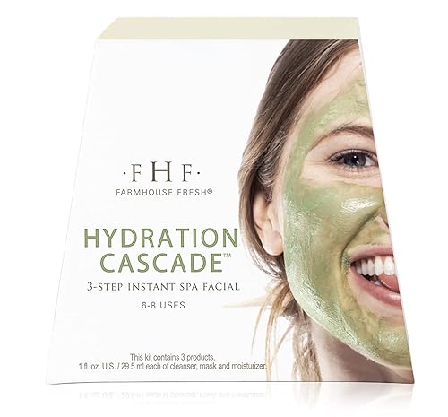 FarmHouse Fresh Hydration Cascade 3-step Instant Spa Facial, 3 ct. Beauty & Personal Care FarmHouse Fresh