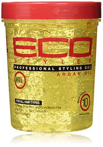 ECOCO Styling Gel With Argan Oil, 32 oz., Pack Of 2 Beauty & Personal Care ECOCO