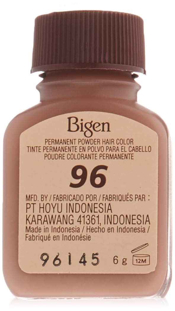 Bigen Permanent Powder Hair Color 96 Deep Burgundy 1 ea 0.21 oz (Pack of 4) Beauty & Personal Care Bigen