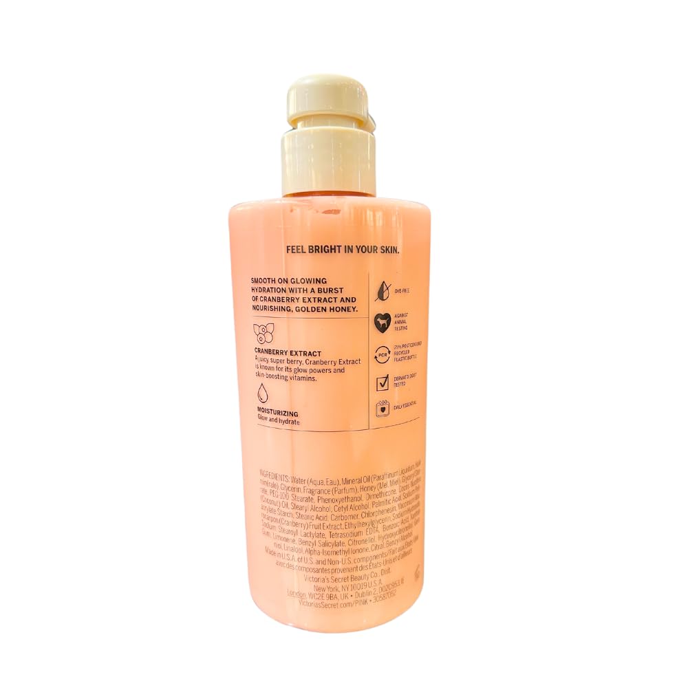 Victoria's Secret PINK Honey Cranberry Body Lotion 14 fl oz - Limited Edition Beauty & Personal Care Victoria's Secret