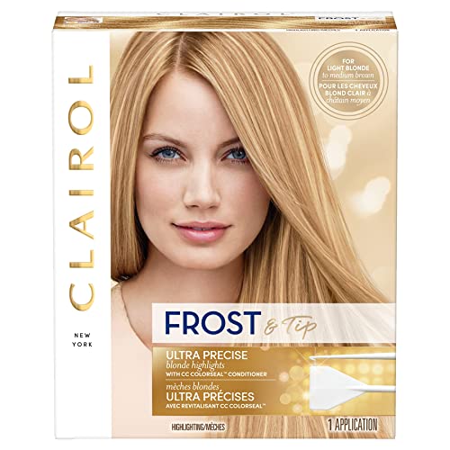 Clairol Nice'n Easy Frost & Tip Original Hair Dye, Light Blonde to Medium Brown Hair Color, Pack of 1 Beauty & Personal Care Clairol