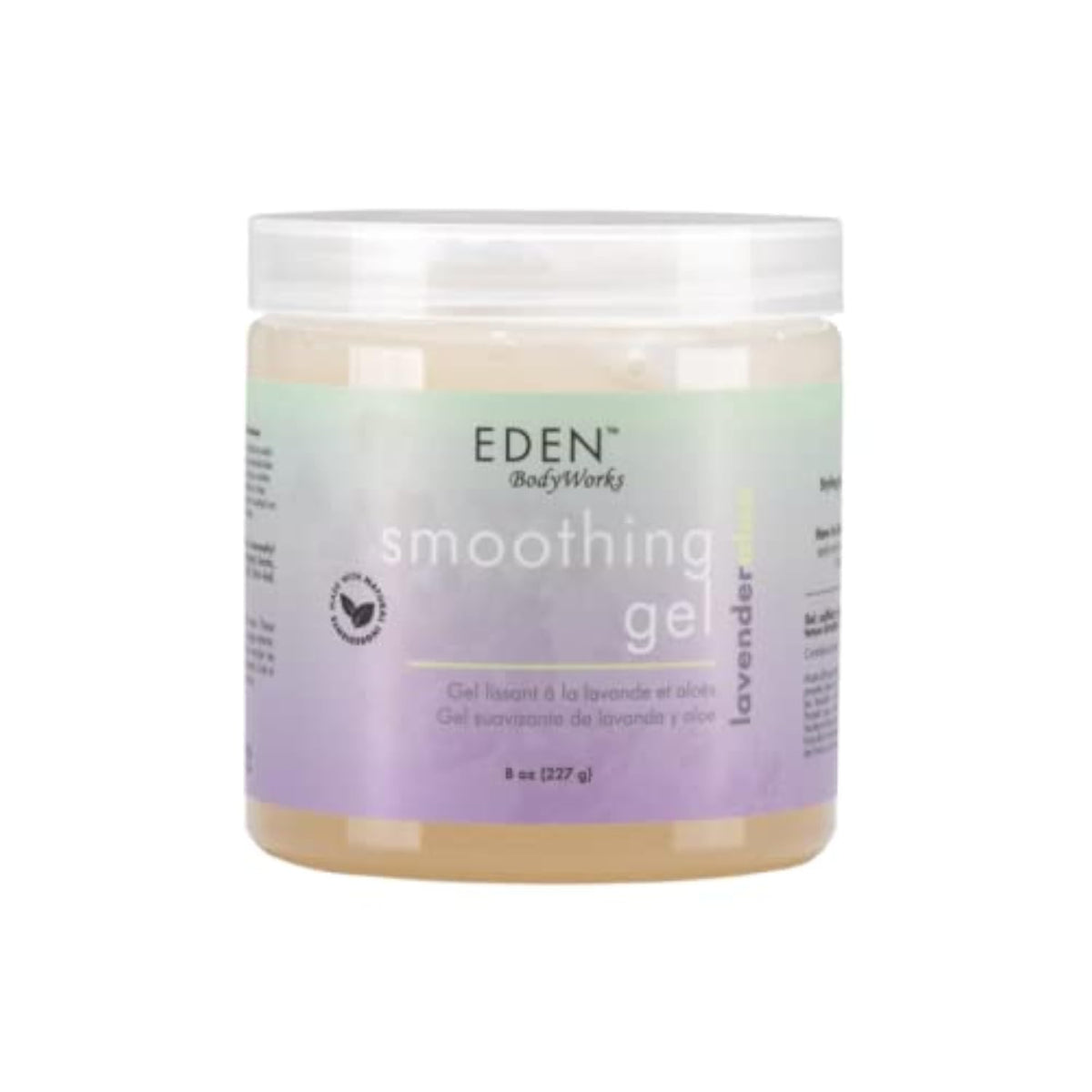 EDEN BodyWorks Lavender Aloe Smoothing Hair Gel (8 oz) - Enhances Curly or Natural Hair Look - Smooth Frizz & Tame Flyaways Beauty & Personal Care EDEN BodyWorks