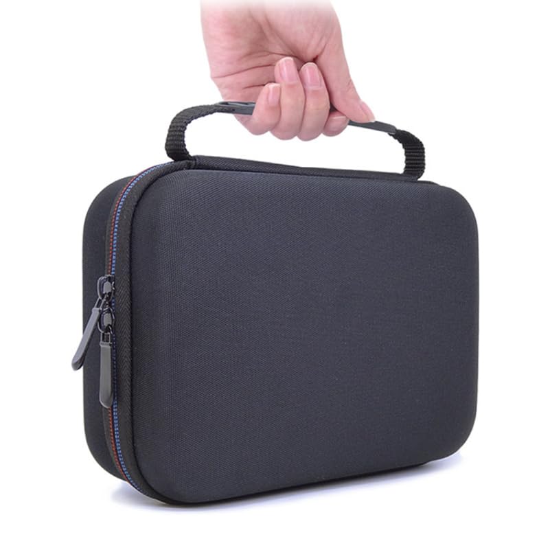 Healvian Travel Razor Organizer Case 8.85X6.29X2.95In Shockproof Shaver Storage Bag Lightweight Trimmer Case for Men Electric Razor Carrying Beauty and Personal Care Healvian