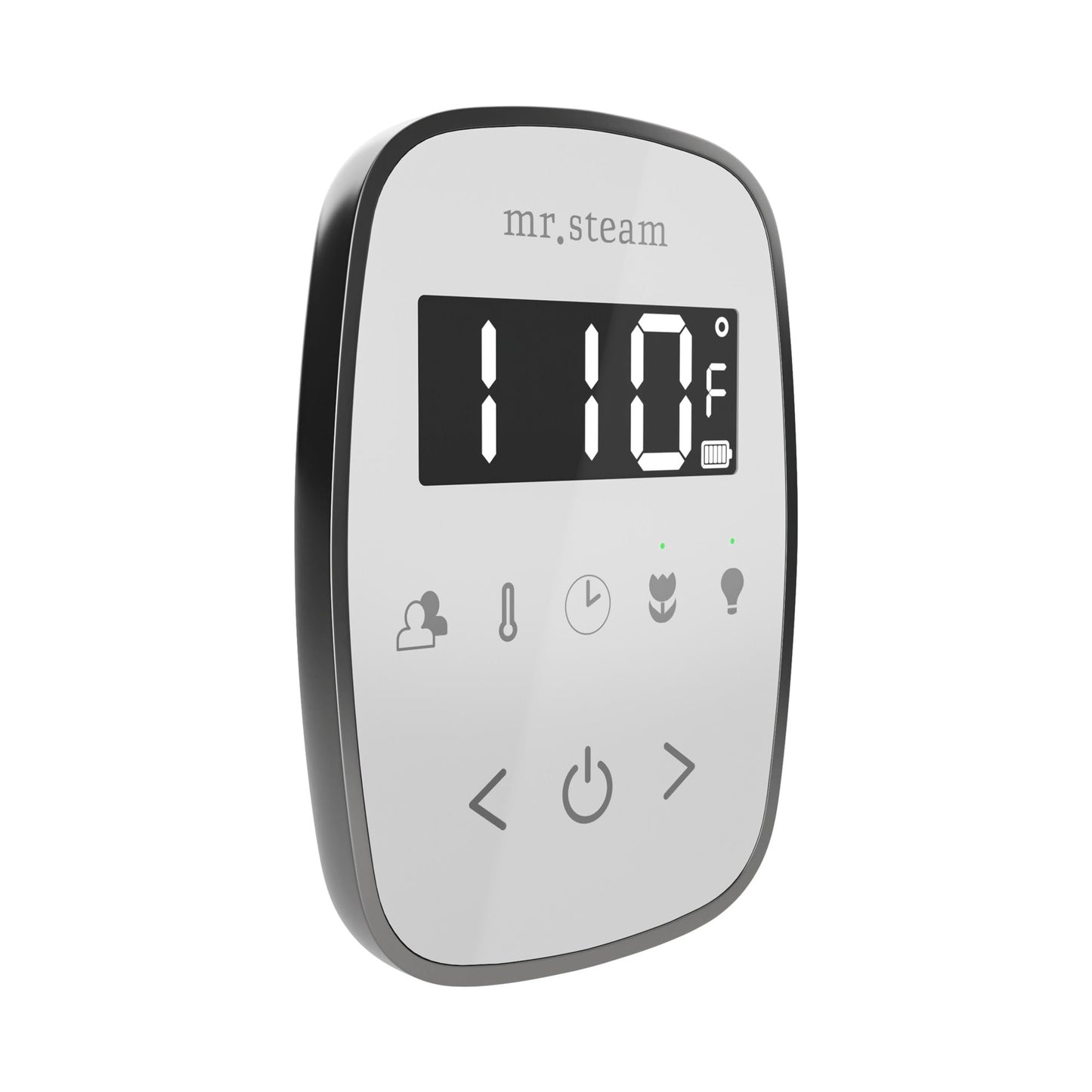 Mr Steam TempoFlex Steam Shower Control and Steamhead in White Matte Black Beauty and Personal Care Mr. Steam