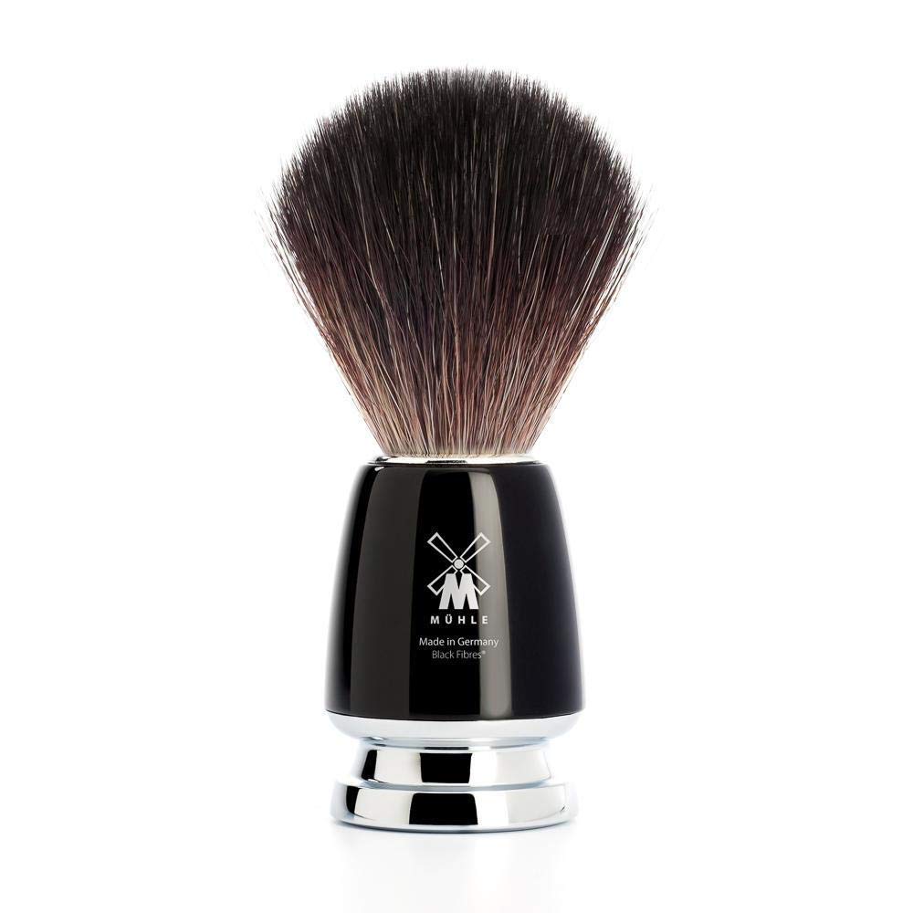MÜHLE RYTMO Black 4-piece Black Fiber Safety Razor (Closed Comb) Shaving Set For Men - Perfect for Every Day Use, Barbershop Quality Close Smooth Beauty and Personal Care MÜHLE
