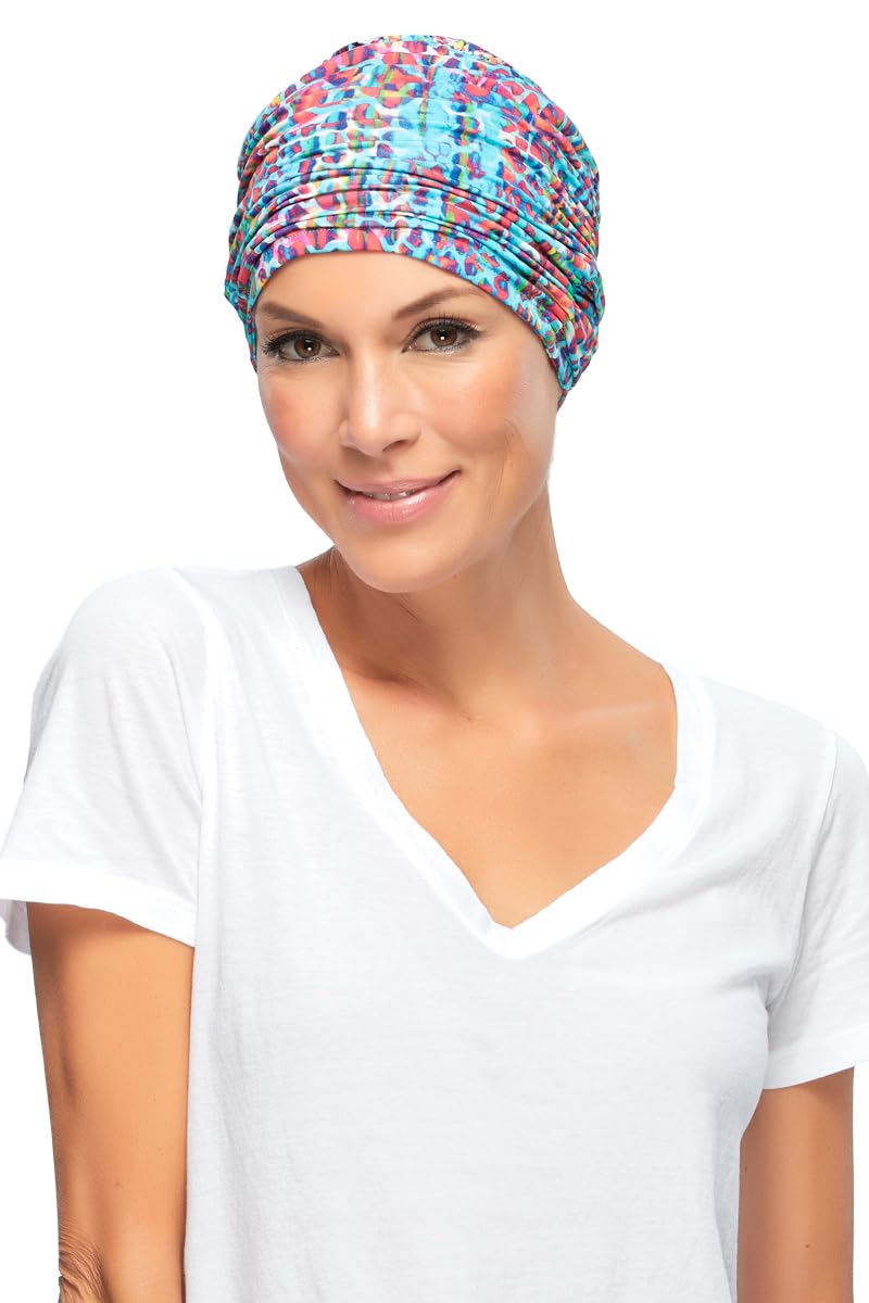 The Elegant Softie 100% Bamboo Turban by Jon Renau and 19 Page Belle of Hope Q & A Guide (Black)