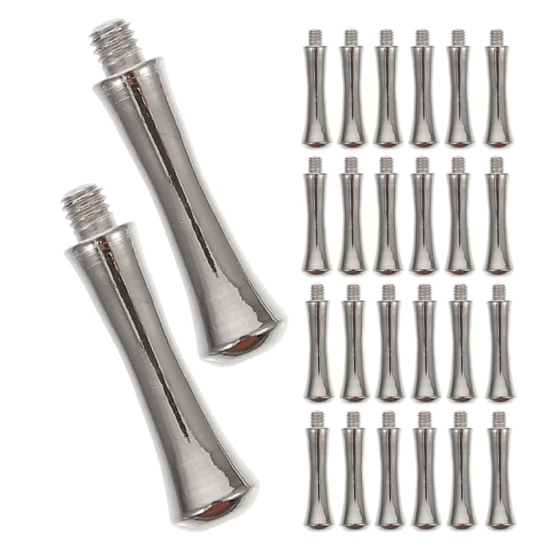 Didiseaon 30 PCS Stainless Steel Scissor Finger Rest Metal Tail Nail Replacement for Pet Grooming Shear Accessory Puppy Hair Trim Tool Feline Barber Beauty and Personal Care Didiseaon