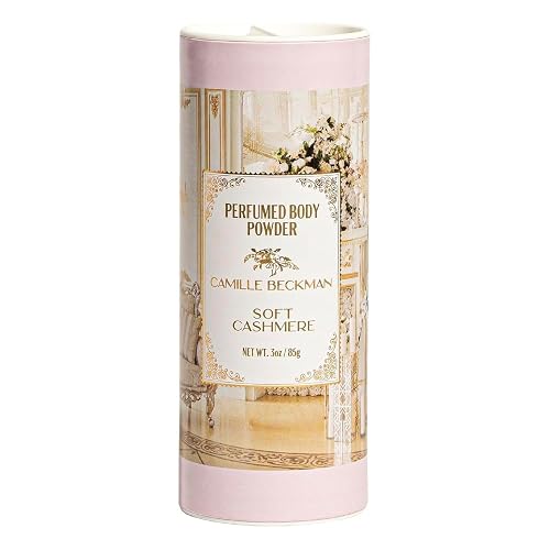 Soft Cashmere Scented Talc-Free Body Powder, Perfumed Dusting Powder, Camille Beckman, 3 Ounce Beauty & Personal Care Camille Beckman